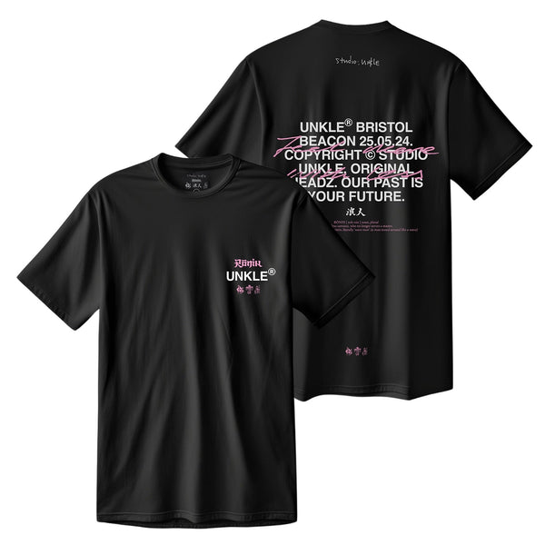 UNKLE Bristol Rōnin Text  S/S Tee