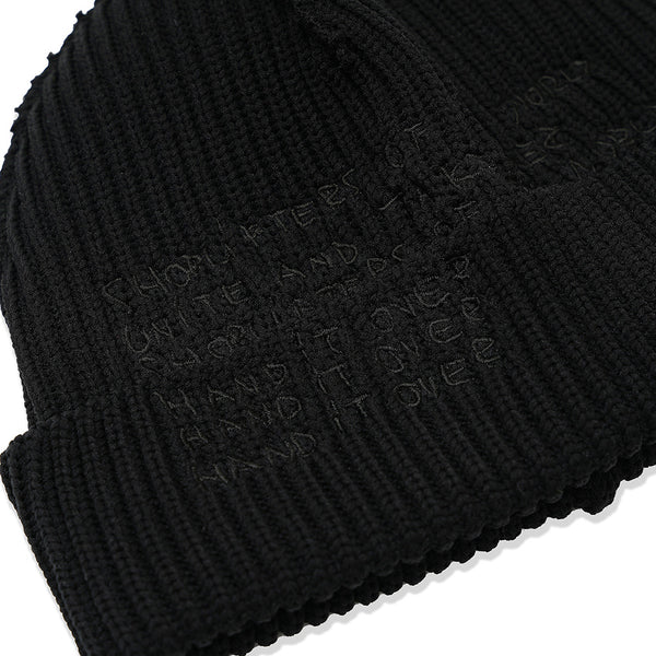 garbage Inside Out Cuff Beanie