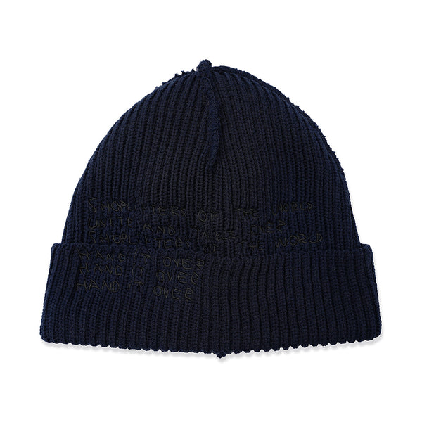 garbage Inside Out Cuff Beanie
