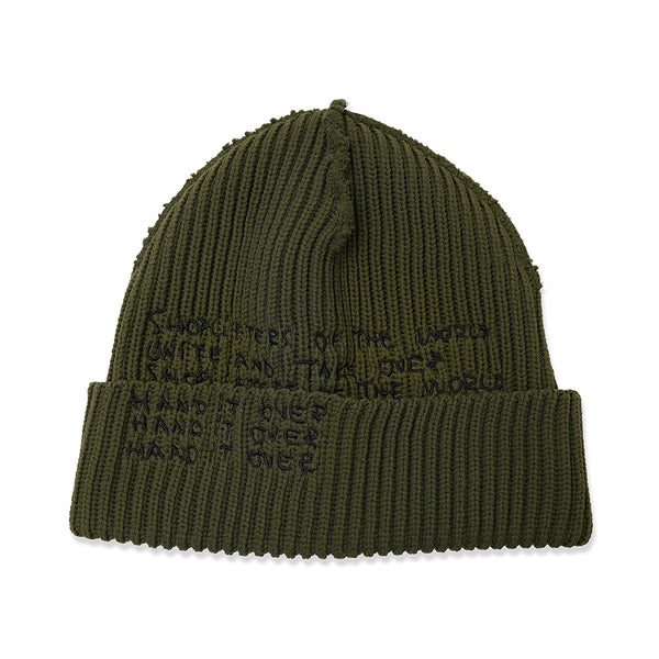 garbage Inside Out Cuff Beanie