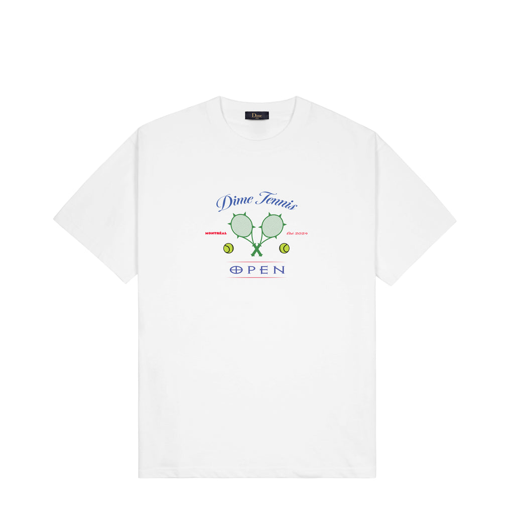 関税込◆大人気◆Dime Court テニスプリント コットン Tシャツ Dime Court S/S Tee – Delicious Sendai