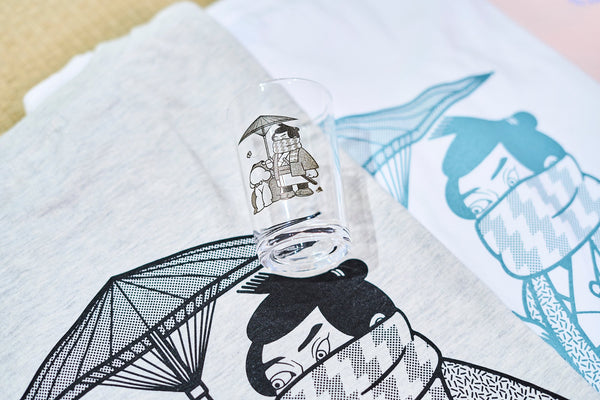 RUTSUBO 懇懇篤篤 S/S Tee + 懇懇篤篤 瓶ビールグラスセット(RUTSUBO×YU SUDA)