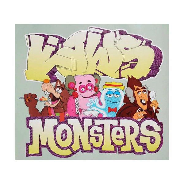 KAWS - Monsters 4set (unframed)