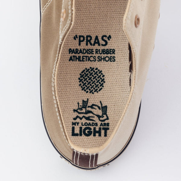 "PRAS" × MY LOADS ARE LIGHT Shellcap Low Shoes