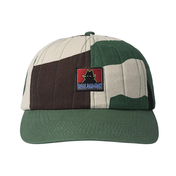 REAL BAD MAN Quilted 6 Panel Cap
