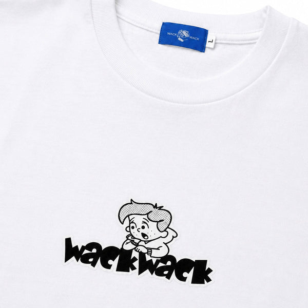 wackwack "FRIENDLY BUT OFF" Logo Tee