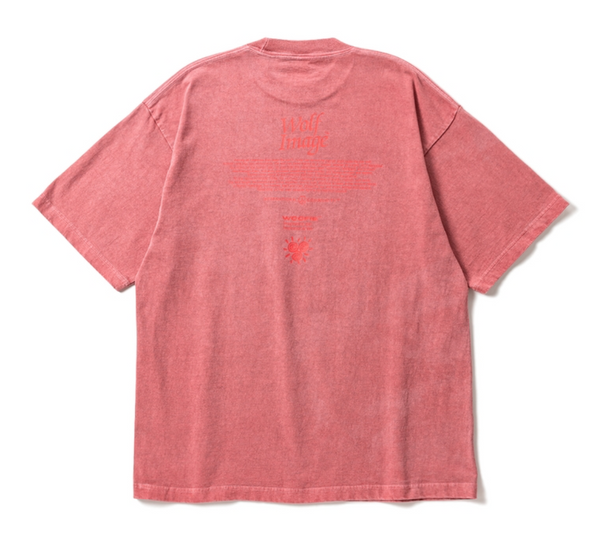 SAYHELLO × Woofie Pigment Wide Wolf S/S Tee