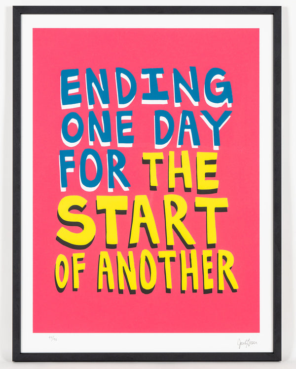 Jack Greer - Ending One Day For The Start Of Another