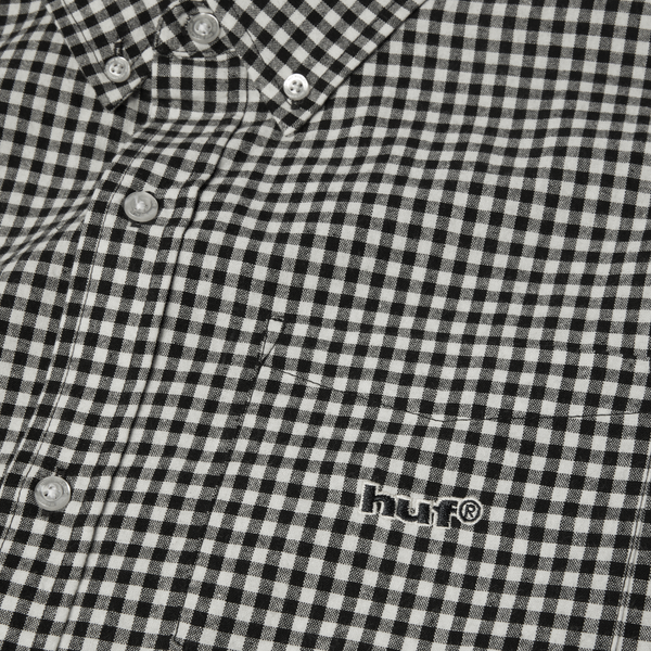 HUF 89 Micro Gingham Oxford S/S Shirt