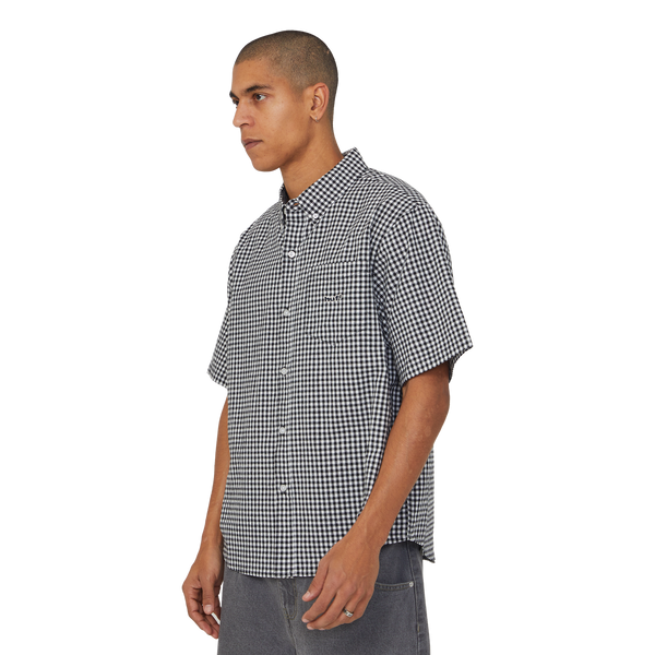 HUF 89 Micro Gingham Oxford S/S Shirt