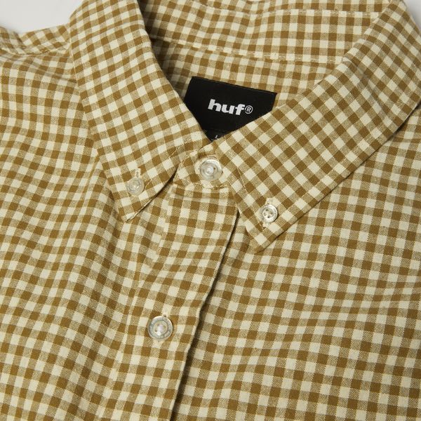 HUF 89 Micro Gingham Oxford S/S Shirt