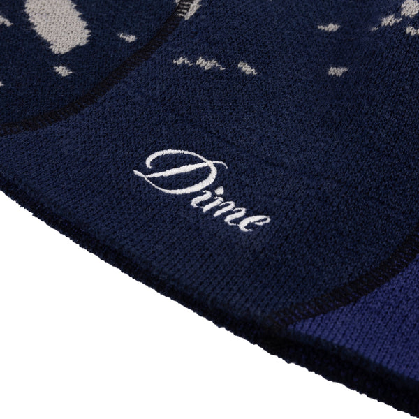 Dime Reverse Stitch Skully Beanie