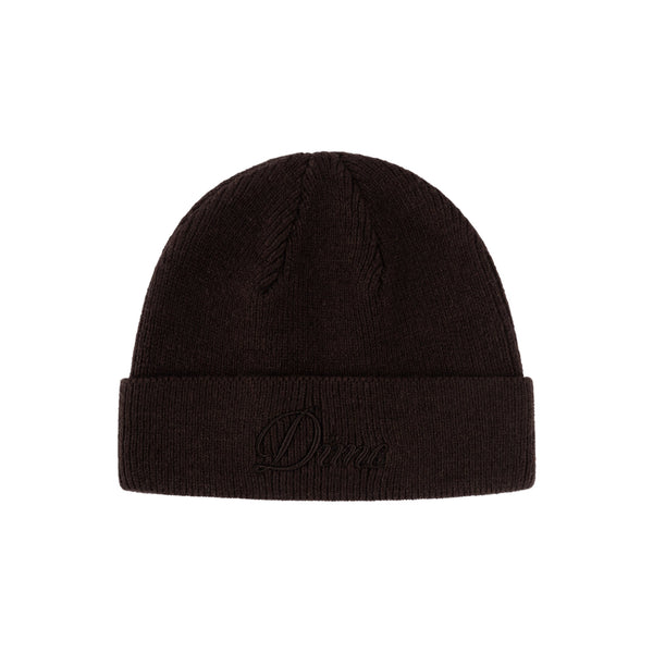 Dime Cursive Wool Fold Beanie