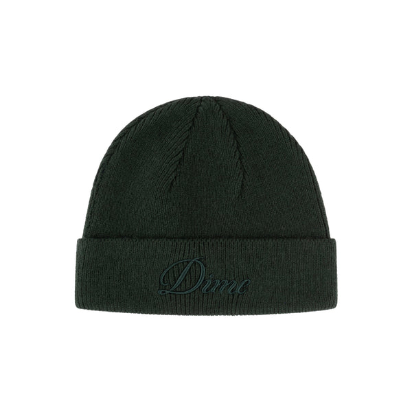 Dime Cursive Wool Fold Beanie