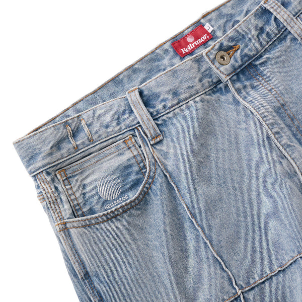 HELLRAZOR Block Baggie Denim