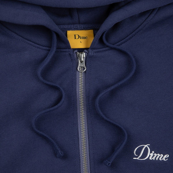 Dime Cursive Zip Hoodie