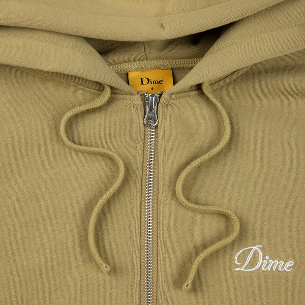 Dime Cursive Zip Hoodie