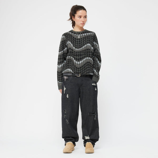 Dime Houndstooth Knit