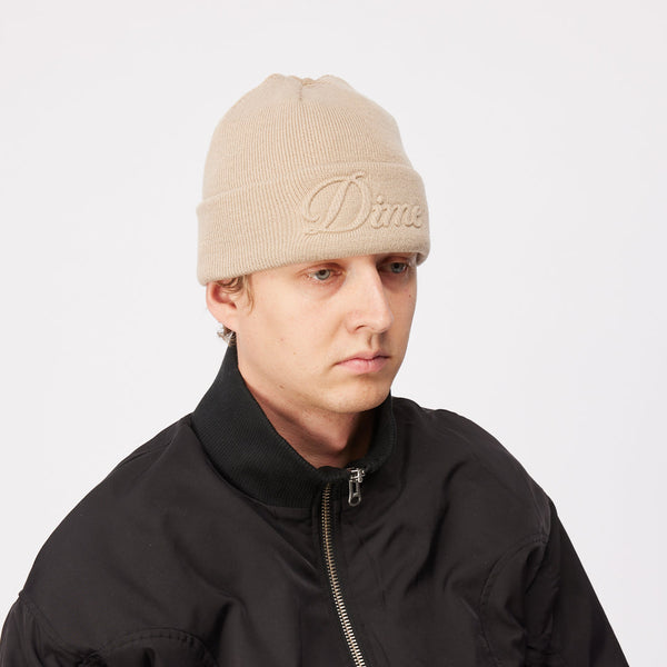 Dime Cursive Fold Beanie