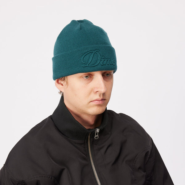 Dime Cursive Fold Beanie
