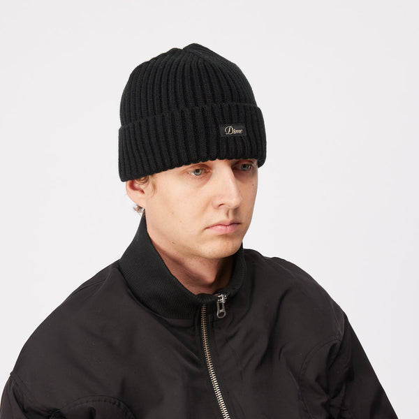 Dime Cursive Rib Beanie