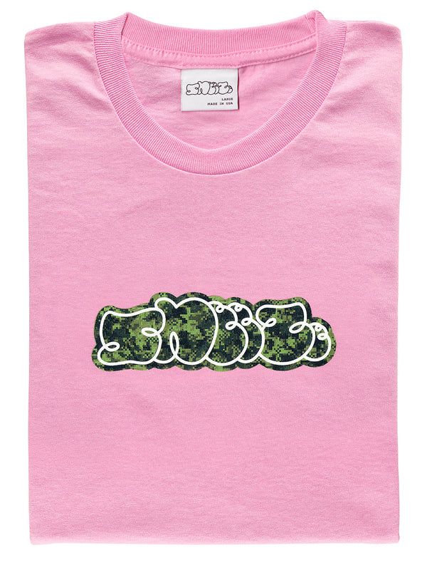 SNEEZE MAGAZINE Camo Logo S/S Tee