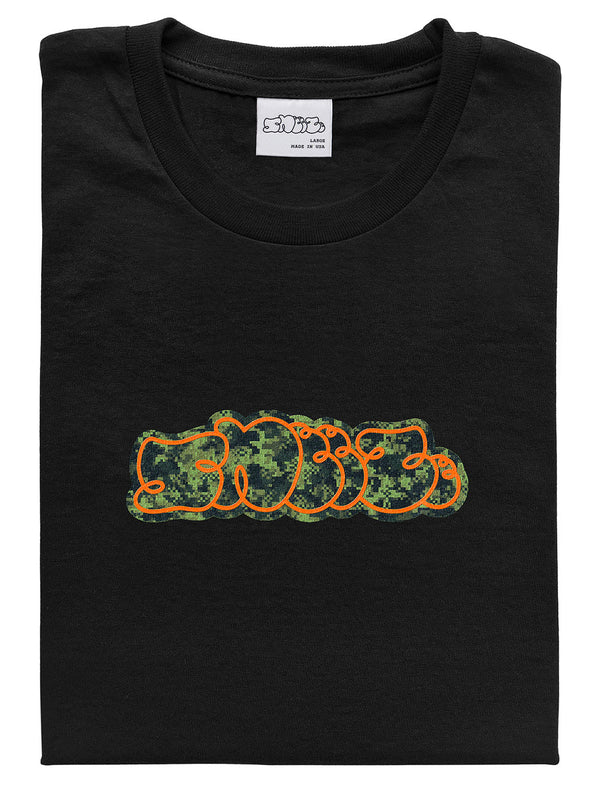 SNEEZE MAGAZINE Camo Logo S/S Tee