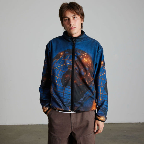 HUF Flushing Polar Fleece Jacket