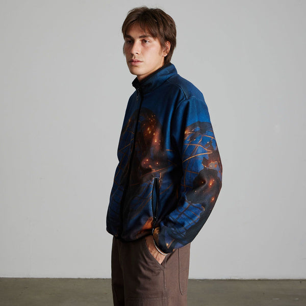 HUF Flushing Polar Fleece Jacket
