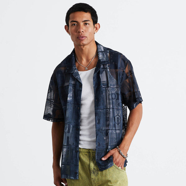 HUF Global Currency S/S Lace Shirt