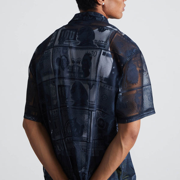HUF Global Currency S/S Lace Shirt