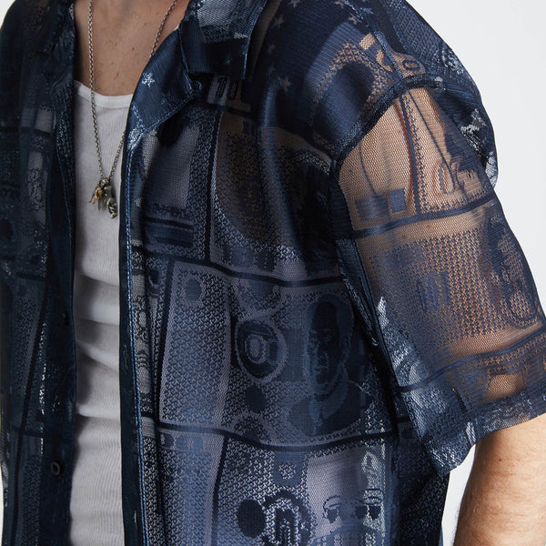 HUF Global Currency S/S Lace Shirt