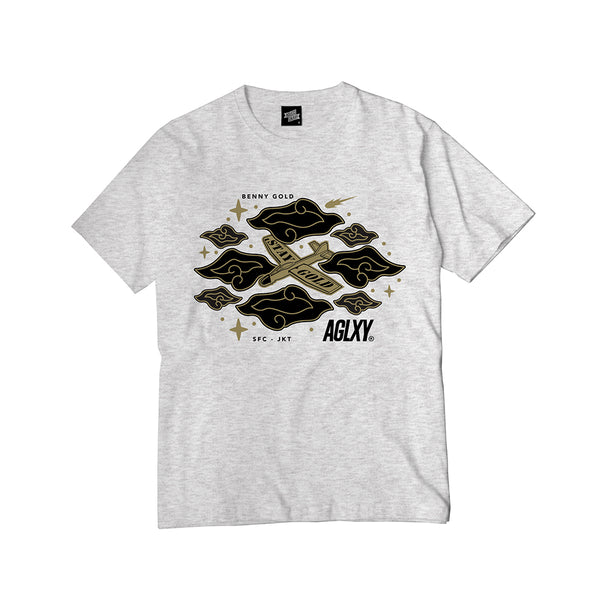 AGLXY × BENNY GOLD Glide Through The Clouds Tee