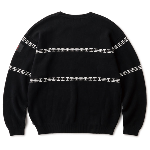 HELLRAZOR H Chain Line Crewknit