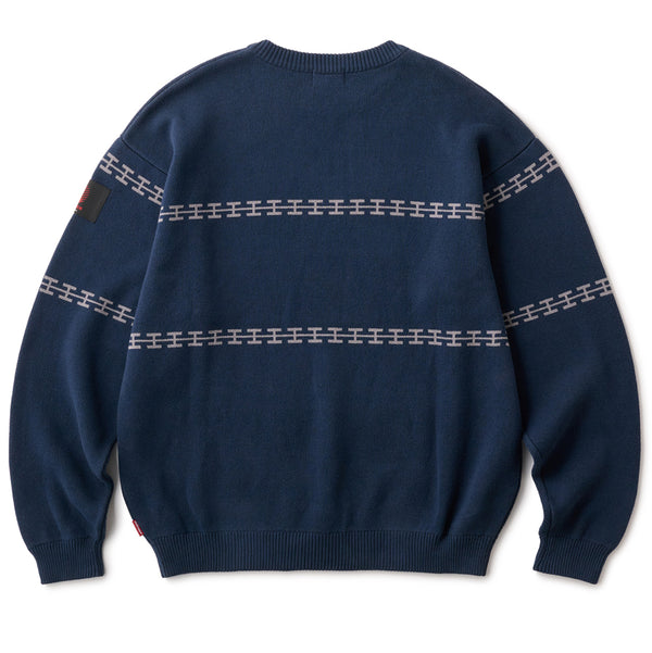 HELLRAZOR H Chain Line Crewknit