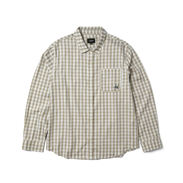 HUF H Star L/S Plaid Shirt