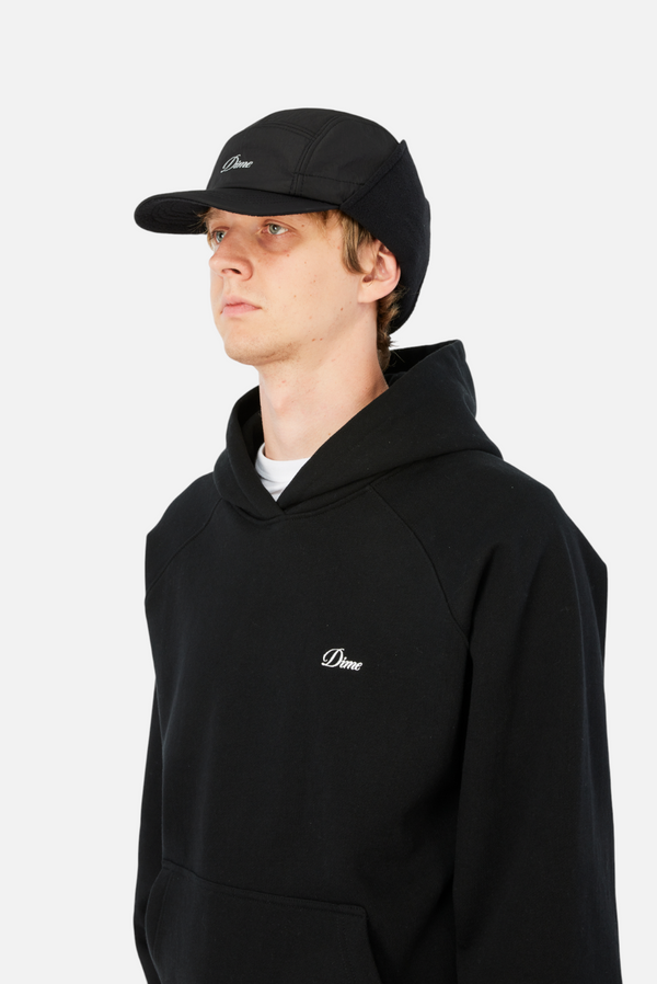 Dime Cursive Earflap Cap