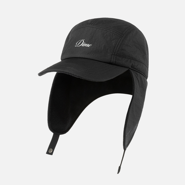 Dime Cursive Earflap Cap