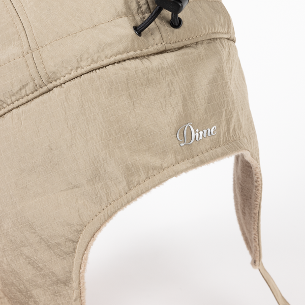 Dime Cursive Earflap Cap