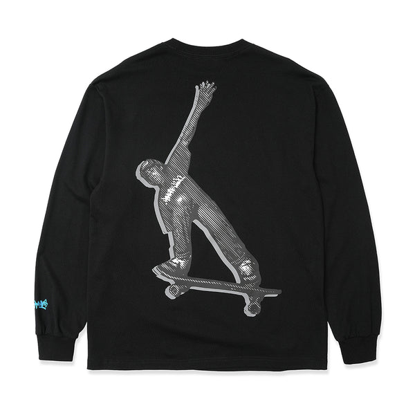 Hombre Nino Print L/S Tee (SKATE)