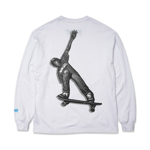 Hombre Nino Print L/S Tee (SKATE)