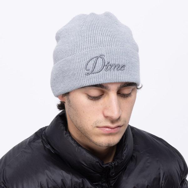 Dime Cursive Wool Fold Beanie