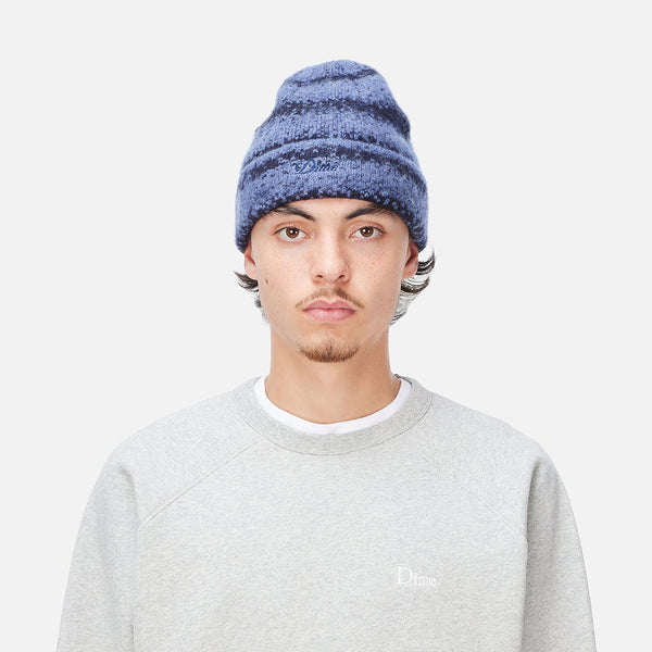 Dime Mohair Striped Beanie