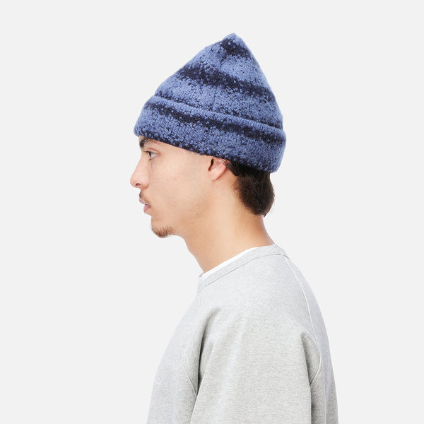 Dime Mohair Striped Beanie