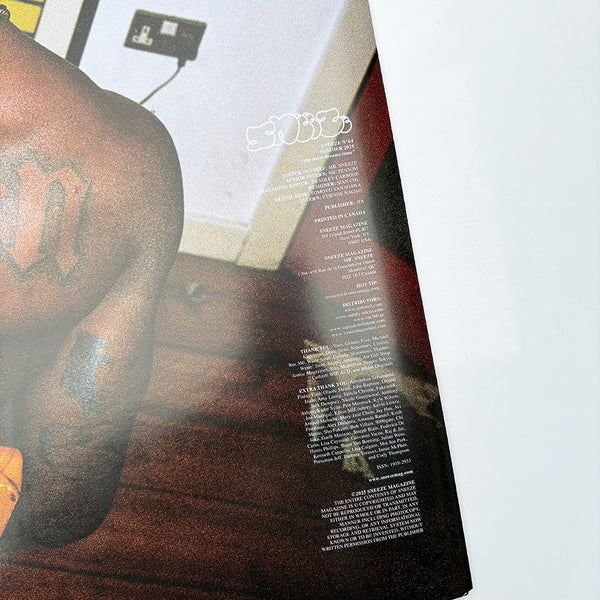 SNEEZE MAGAZINE N° 64 SUMMER 2025
