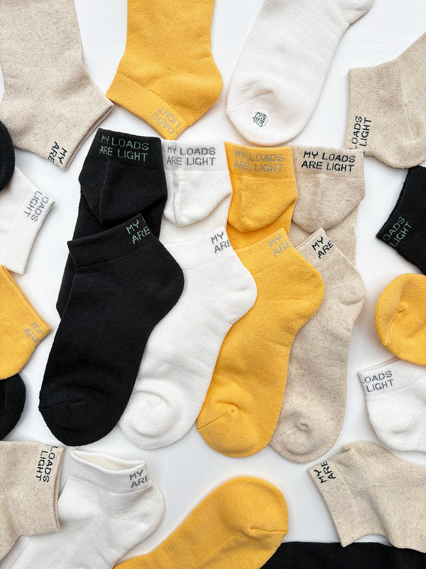 MY LOADS ARE LIGHT Lightness Ankle Socks