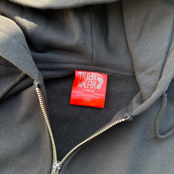 TRIBE WEAR Basic Zip Up Hoodie