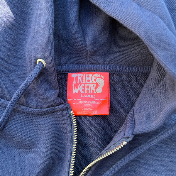 TRIBE WEAR Basic Zip Up Hoodie