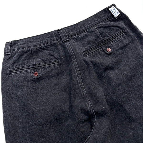 NOROLL Thickwalk Black Denim Pants