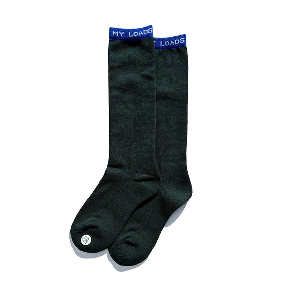 MY LOADS ARE LIGHT Merino Wool High Length Socks